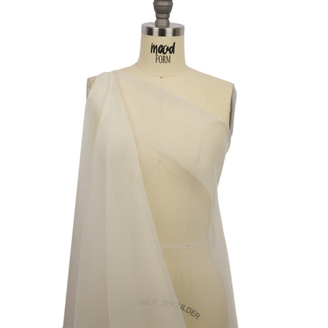 Silk Organza 54" - Antique White - Premium Collection