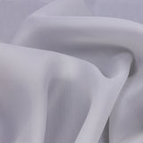 Silk Satin-Face Organza 54" - Bright White - Premium Collection