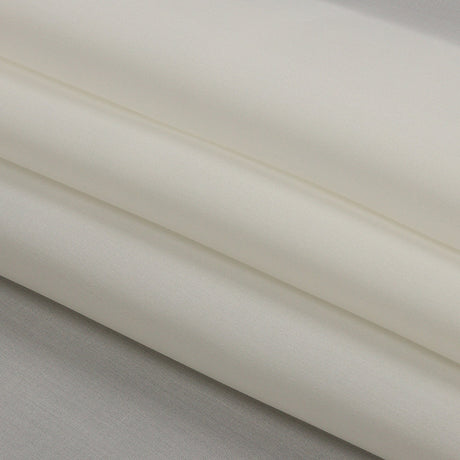 Silk Satin-Face Organza 54" - Whisper White - Premium Collection