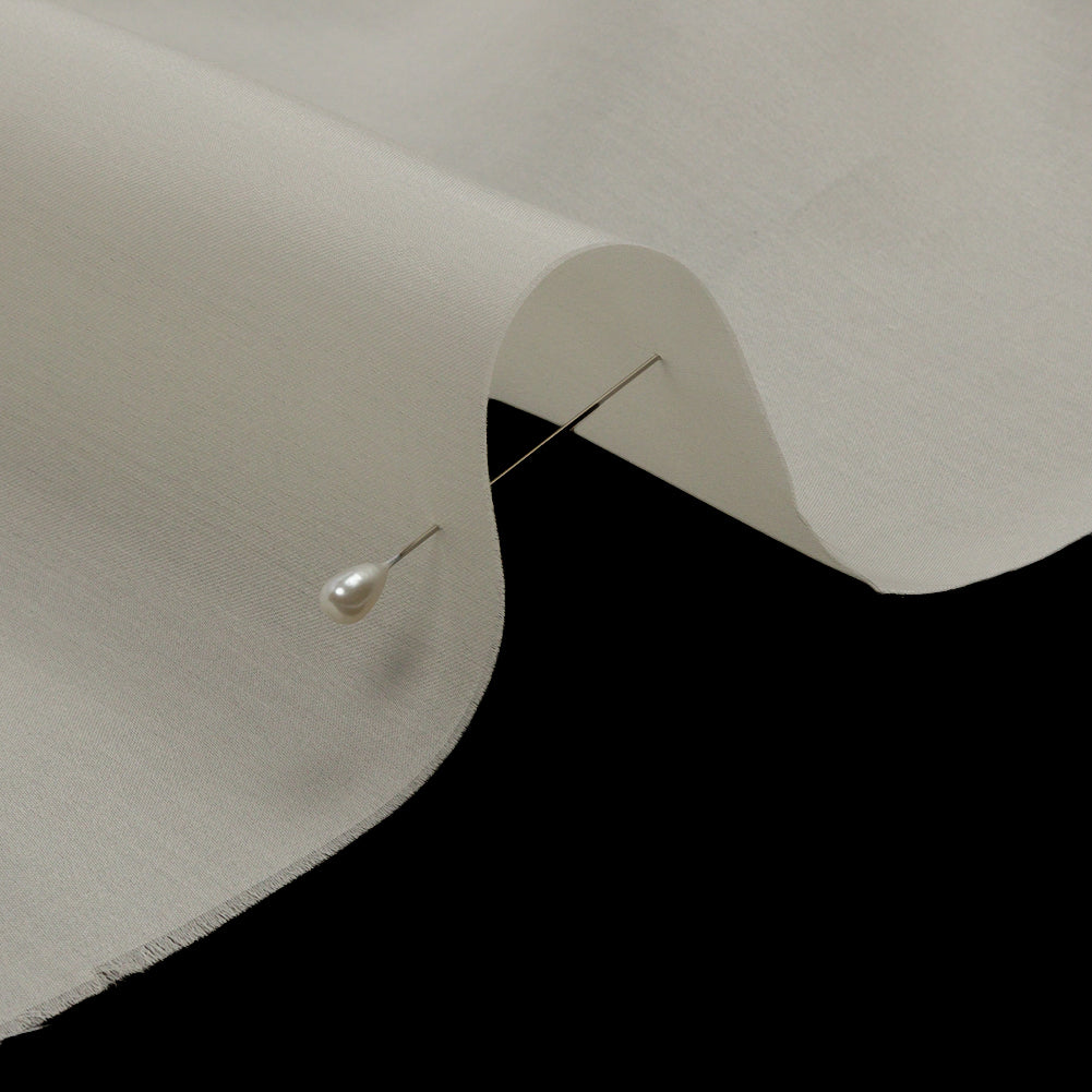 Silk Satin-Face Organza 54" - Antique White - Premium Collection