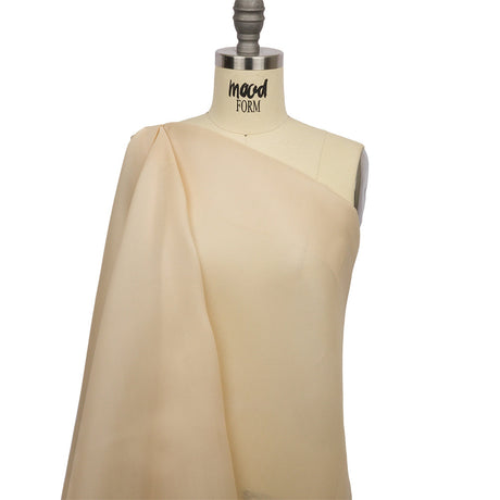 Silk Satin-Face Organza 54" - Winter Wheat - Premium Collection