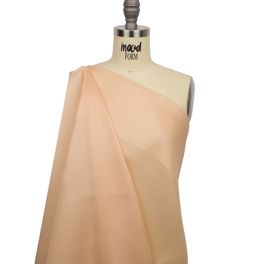 Silk Satin-Face Organza 54" - Ecru - Premium Collection