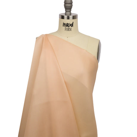 Silk Satin-Face Organza 54" - Ecru - Premium Collection
