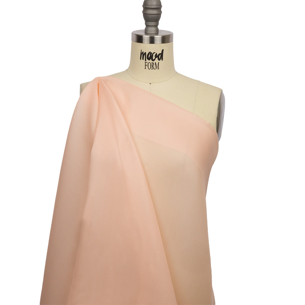Silk Satin-Face Organza 54" - Pale Blush - Premium Collection