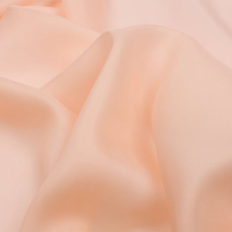 Silk Satin-Face Organza 54" - Pale Blush - Premium Collection