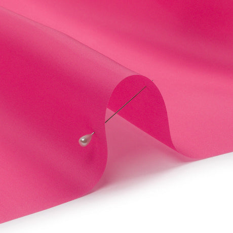Silk Satin-Face Organza 54" - Carmine Rose - Premium Collection