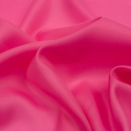 Silk Satin-Face Organza 54" - Carmine Rose - Premium Collection