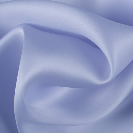 Silk Satin-Face Organza 54" - Icelandic Blue - Premium Collection