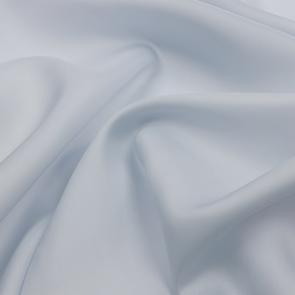Silk Satin-Face Organza 54" - Gray Dawn - Premium Collection