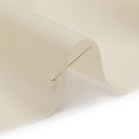 Silk Satin-Face Organza 54" - Ivory - Premium Collection
