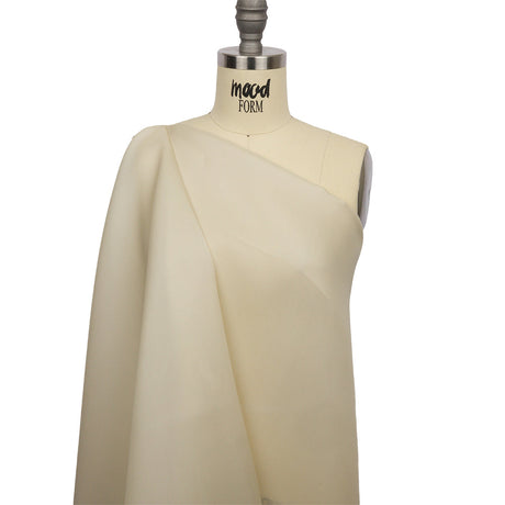 Silk Satin-Face Organza 54" - Ivory - Premium Collection