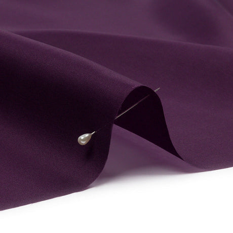 Silk Satin-Face Organza 54" - Blackberry - Premium Collection