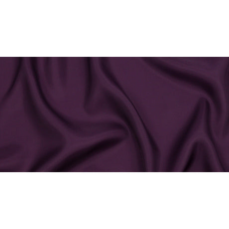 Silk Satin-Face Organza 54" - Blackberry - Premium Collection