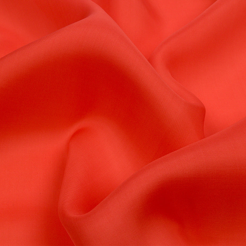 Silk Satin-Face Organza 54" - Mandarin - Premium Collection