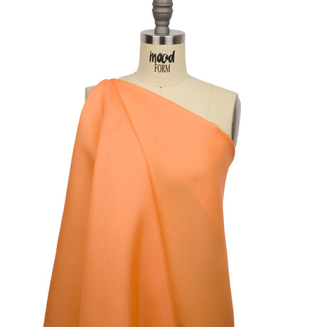 Silk Satin-Face Organza 54" - Peach Fuzz - Premium Collection