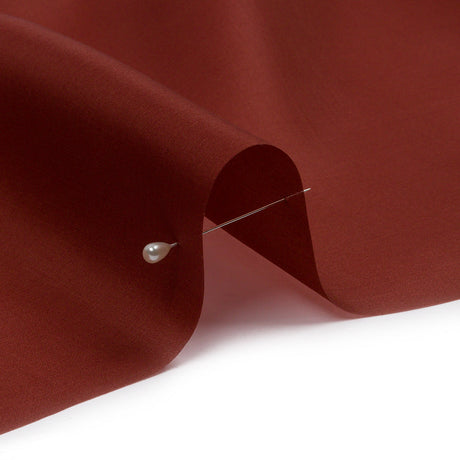 Silk Satin-Face Organza 54" - Mahogany - Premium Collection