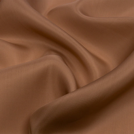 Silk Satin-Face Organza 54" - Light Brown - Premium Collection