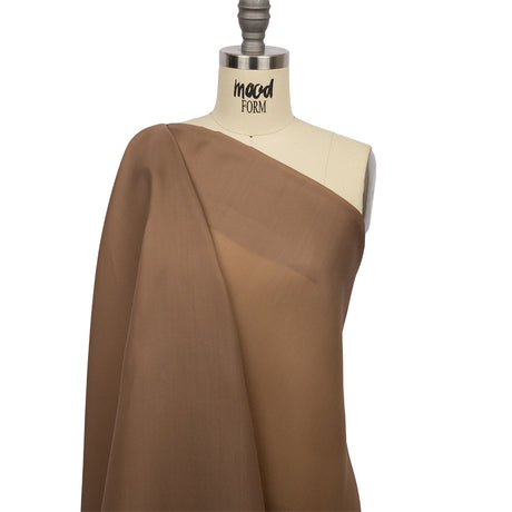 Silk Satin-Face Organza 54" - Cappuccino - Premium Collection