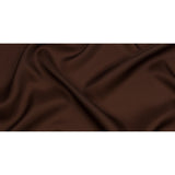 Silk Satin-Face Organza 54" - Chocolate - Premium Collection