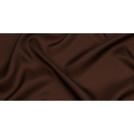 Silk Satin-Face Organza 54" - Chocolate - Premium Collection