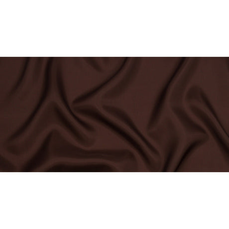 Silk Satin-Face Organza 54" - Dark Brown - Premium Collection