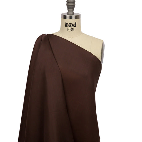 Silk Satin-Face Organza 54" - Dark Brown - Premium Collection