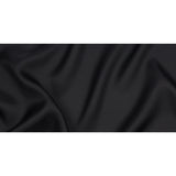 Silk Satin-Face Organza 54" - Black - Premium Collection