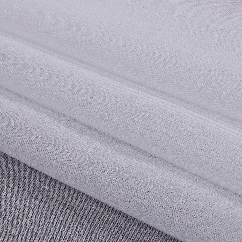 Silk Chiffon 44" - Bright White - Premium Collection