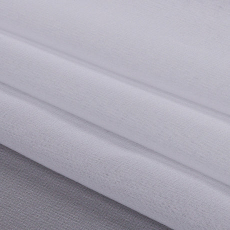 Silk Chiffon 44" - Bright White - Premium Collection