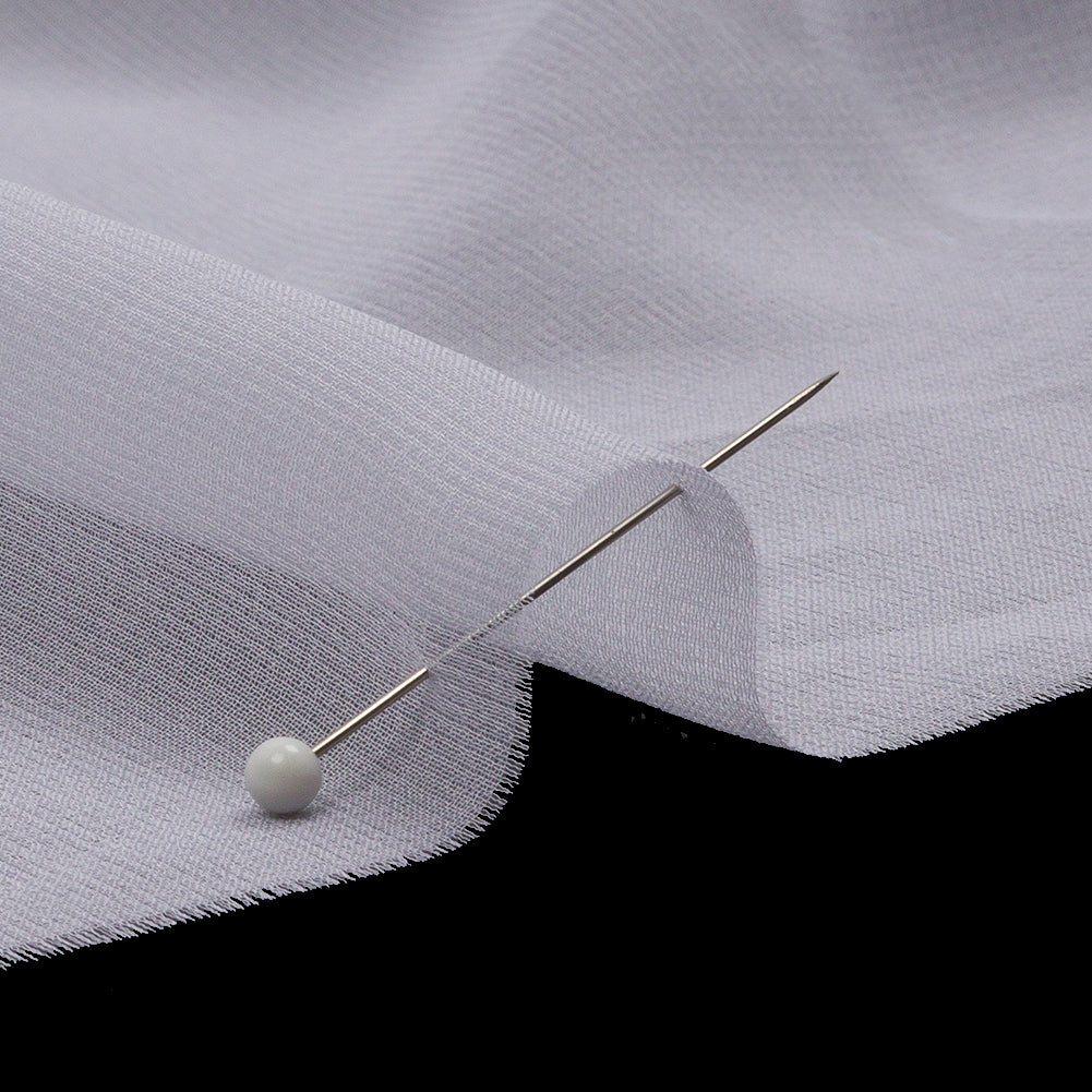 Silk Chiffon 44" - Bright White - Premium Collection