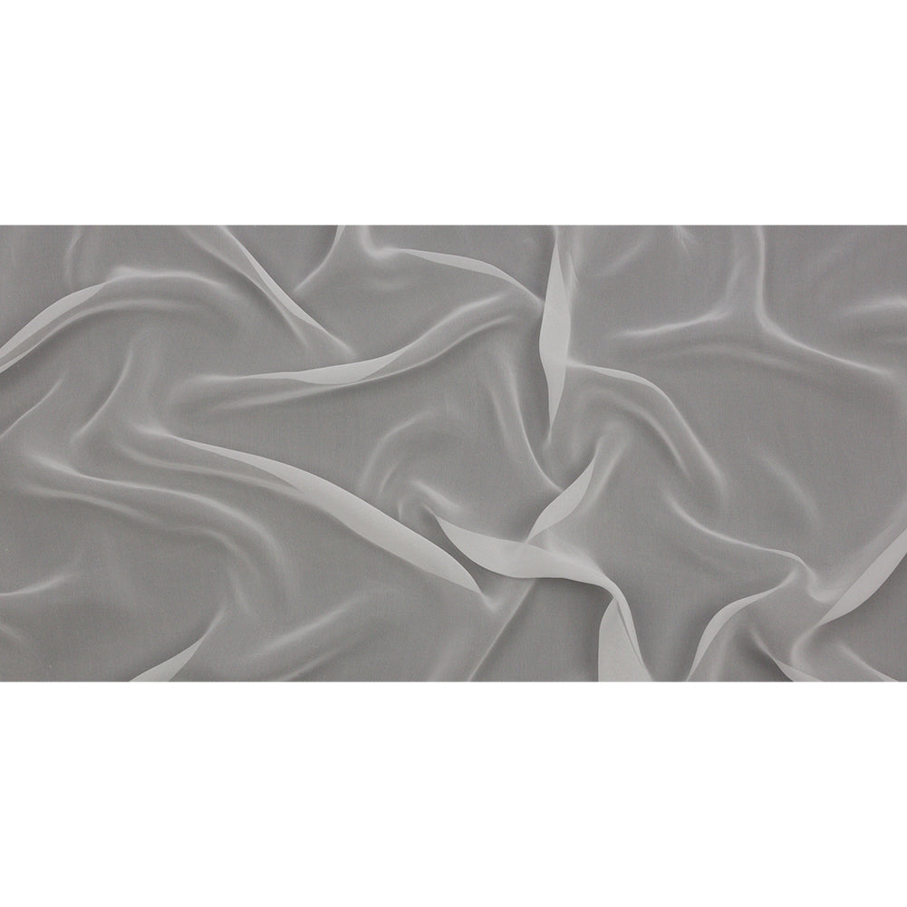 Silk Chiffon 44" - Whisper White - Premium Collection