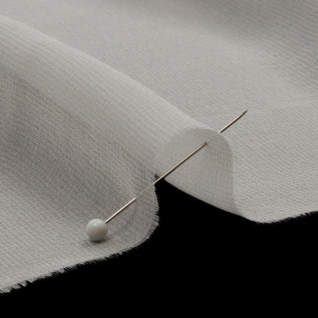 Silk Chiffon 44" - Antique White - Premium Collection