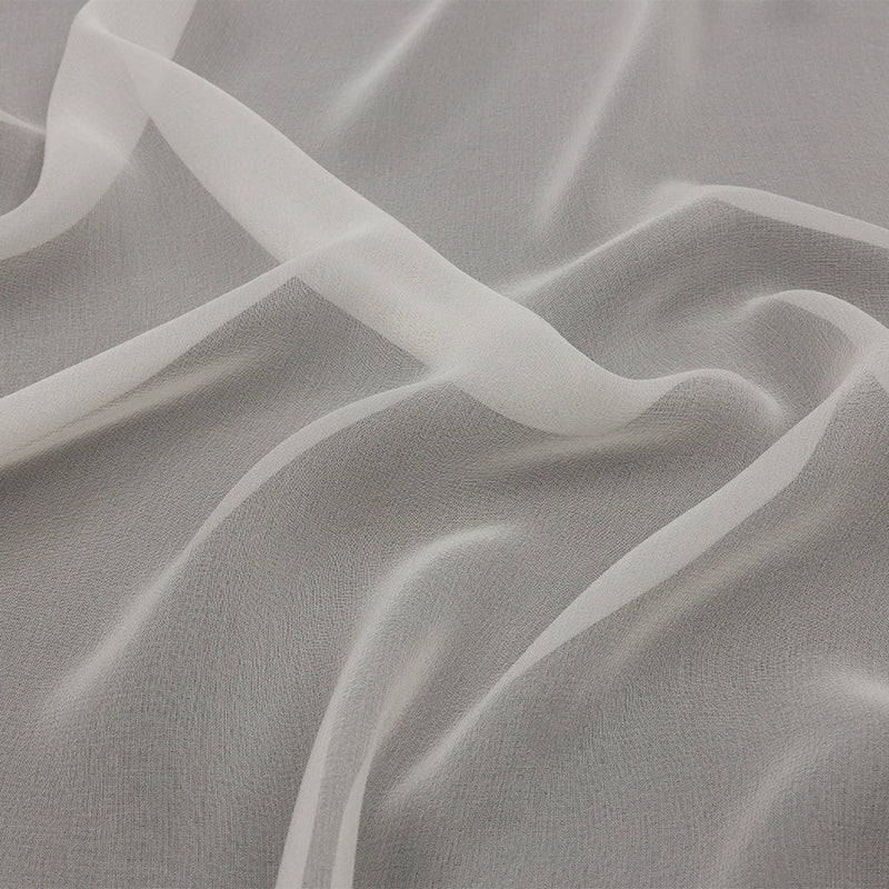Silk Chiffon 44" - Antique White - Premium Collection