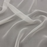 Silk Chiffon 44" - Antique White - Premium Collection