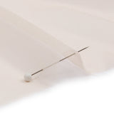 Silk Chiffon 44" - Ecru - Premium Collection