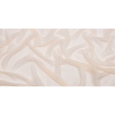 Silk Chiffon 44" - Ecru - Premium Collection