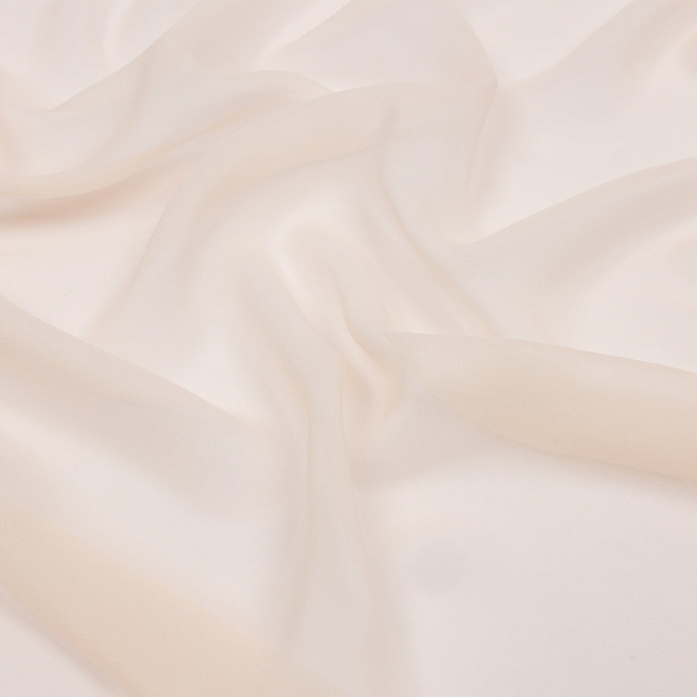 Silk Chiffon 44" - Ecru - Premium Collection
