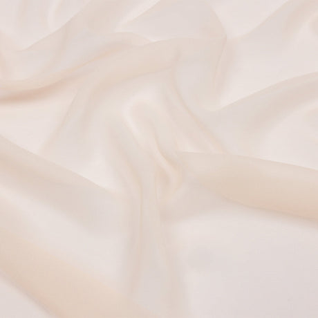 Silk Chiffon 44" - Ecru - Premium Collection