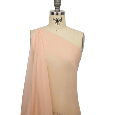 Silk Chiffon 44" - Pale Blush - Premium Collection