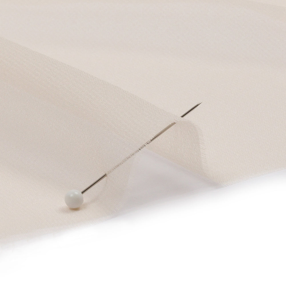 Silk Chiffon 44" - Cream Pink - Premium Collection