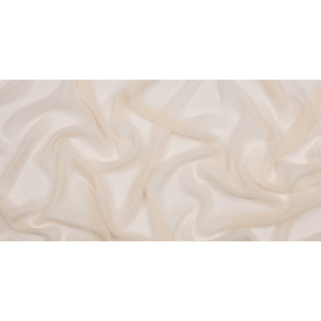 Silk Chiffon 44" - Cream Pink - Premium Collection