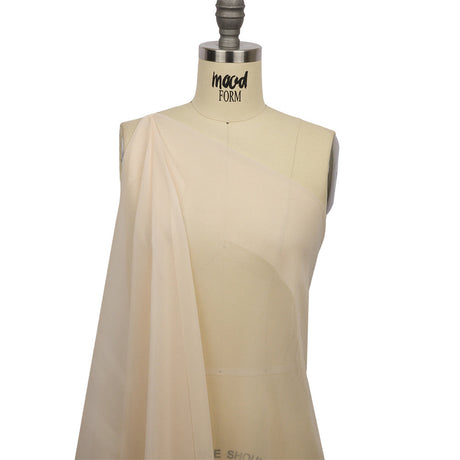 Silk Chiffon 44" - Cream Pink - Premium Collection