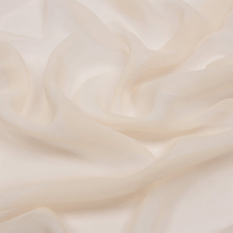 Silk Chiffon 44" - Cream Pink - Premium Collection