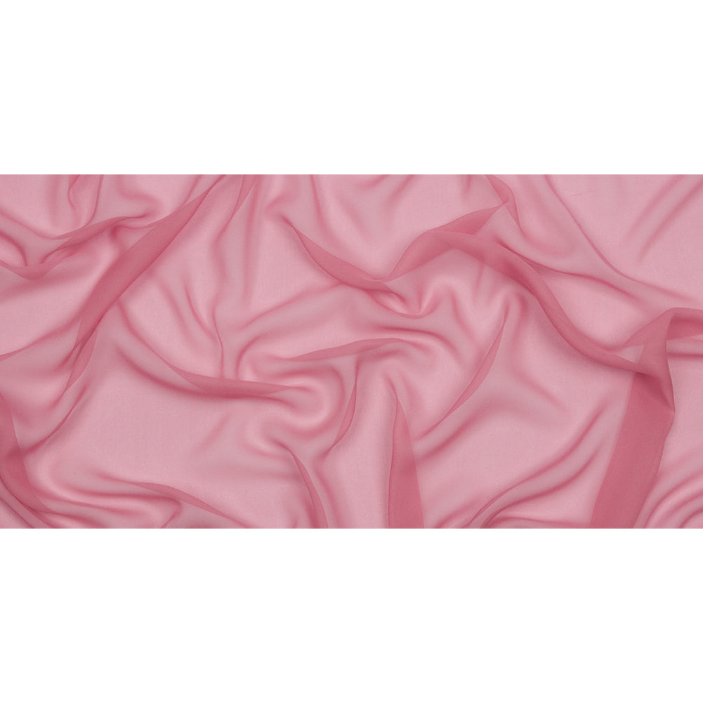 Silk Chiffon 44" - Polignac Pink - Premium Collection