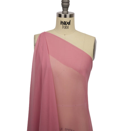 Silk Chiffon 44" - Polignac Pink - Premium Collection