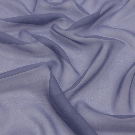 Silk Chiffon 44" - Infinity Blue - Premium Collection