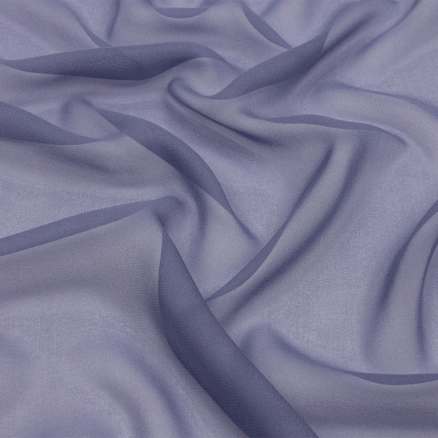 Silk Chiffon 44" - Infinity Blue - Premium Collection