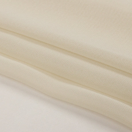 Silk Chiffon 44" - Ivory - Premium Collection