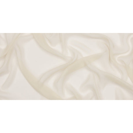 Silk Chiffon 44" - Ivory - Premium Collection