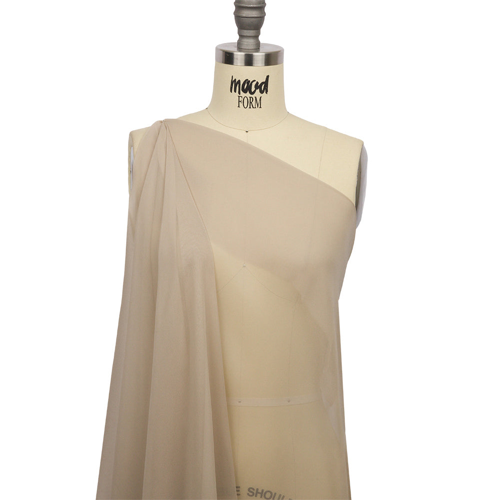 Silk Chiffon 44" - Feather Gray - Premium Collection